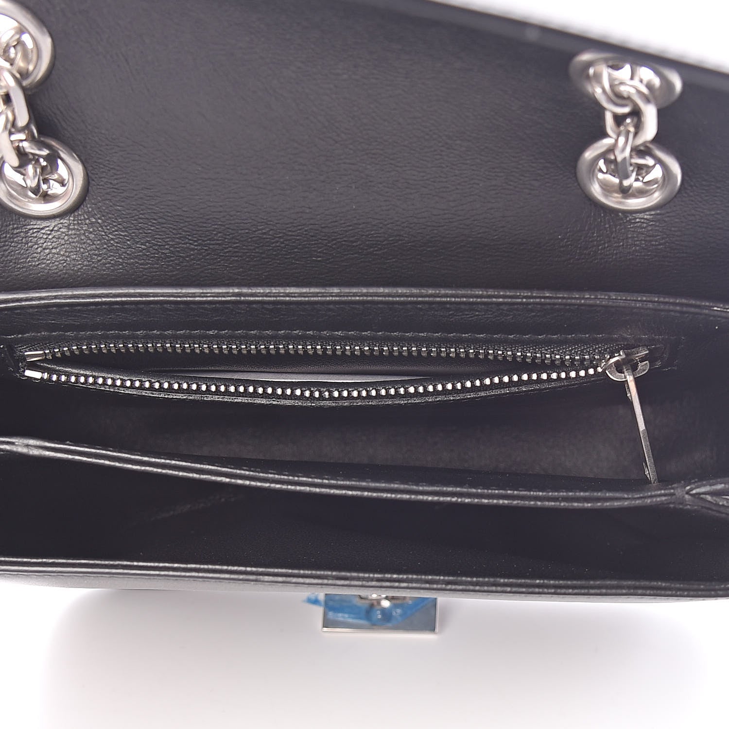 Celine Shiny Calfskin Small C Bag Black 5 of 15