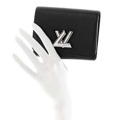 Louis Vuitton Epi Twist XS Wallet Black 2 of 8