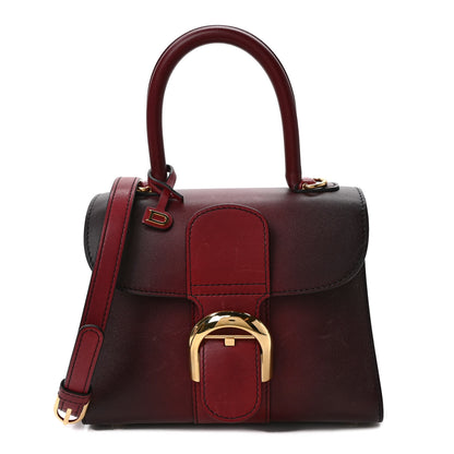 Delvaux Box Calfskin Mini Brillant Satchel Burgundy 1 of 11