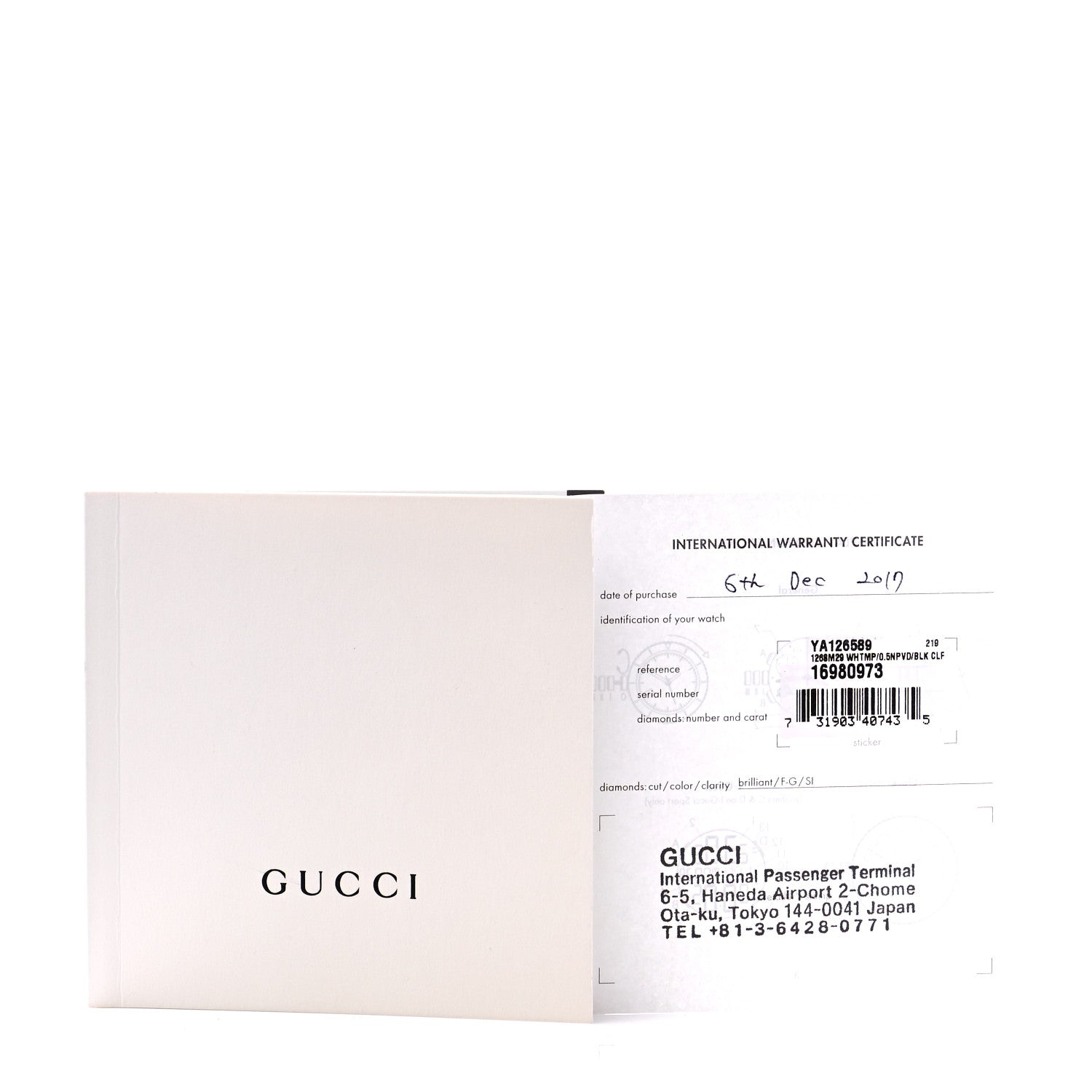 Gucci Stainless Steel Calfskin Mother of Pearl 29mm G-Timeless Charm Quartz Watch 8 of 9