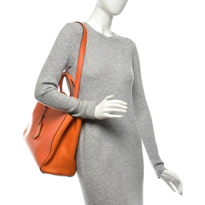 Fendi Vitello Elite Regular 2Jours Tote Arancio 2 of 6