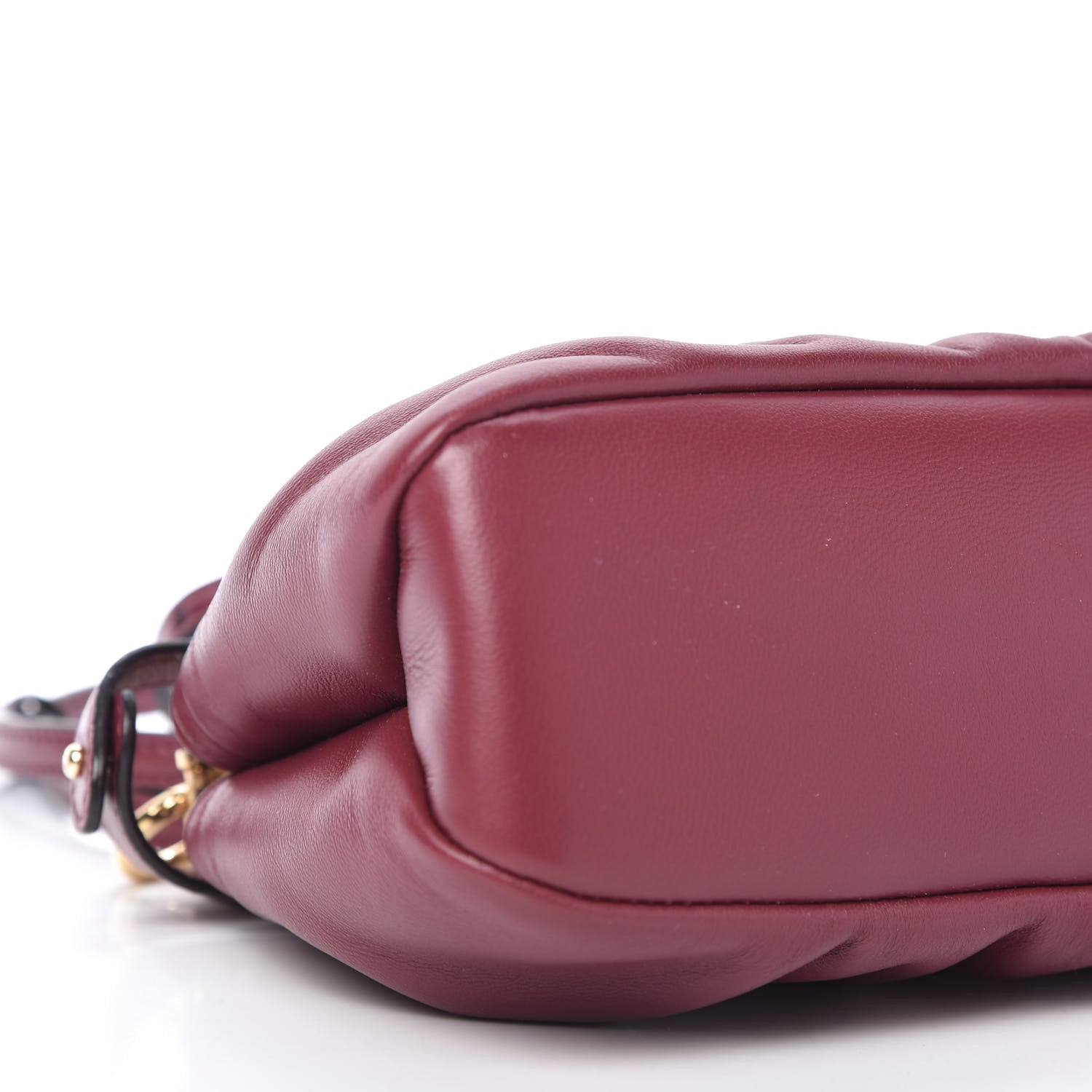 Fendi Shiny Nappa Small Peekaboo Click Bag Barolo 6 of 9