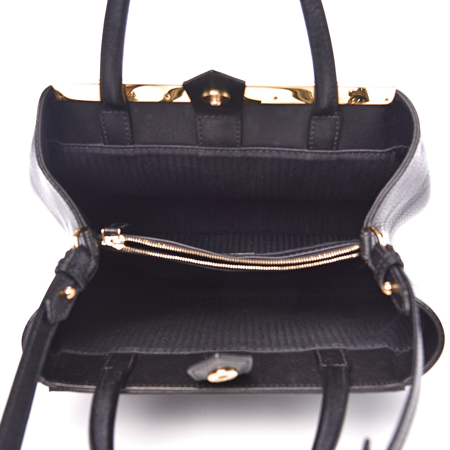 Vitello Elite Petite 2Jours Tote Black