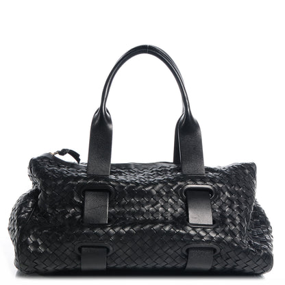 Bottega Veneta Nappa Intrecciato Satchel Nero Black 1 of 9