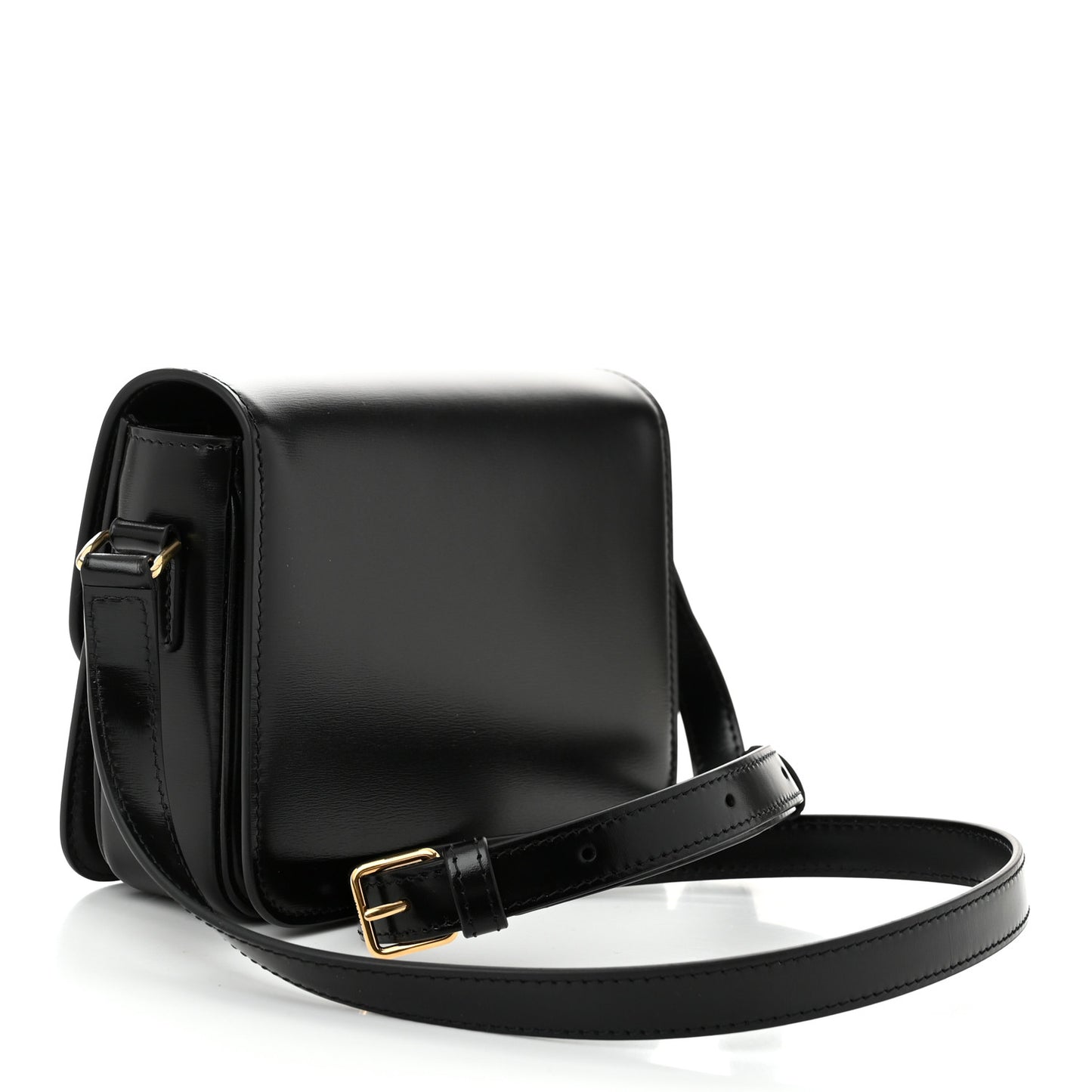 Shiny Calfskin Teen Triomphe Black