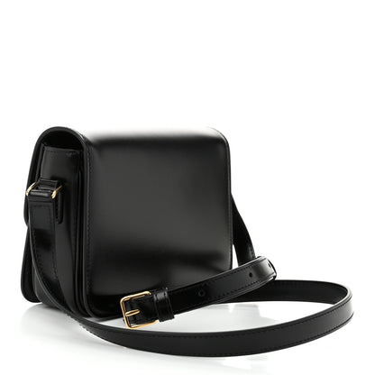 Celine Shiny Calfskin Teen Triomphe Black 3 of 10