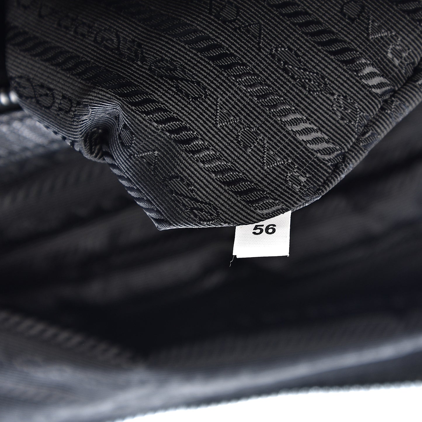 Tessuto Nylon Saffiano Viaggio Carry On Travel Bag Black