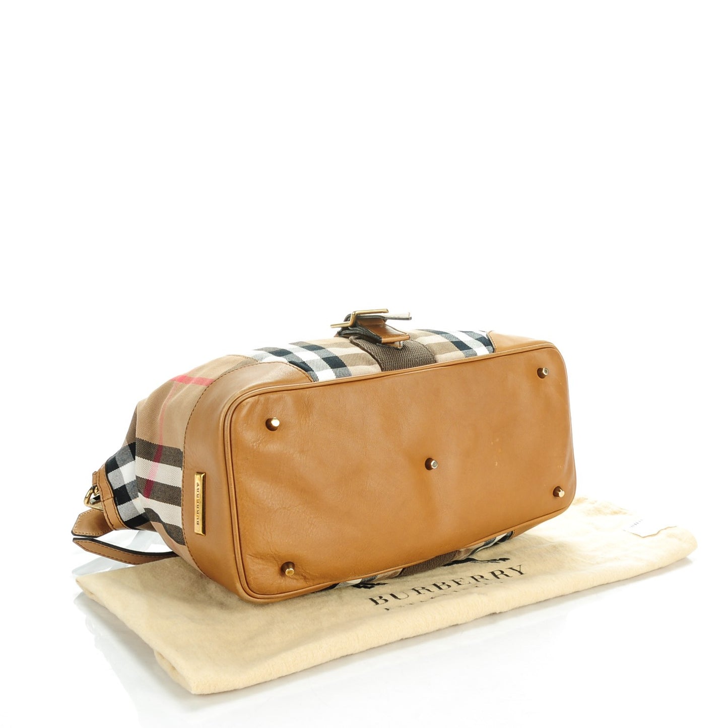 House Check Medium Clementon Tote Camel