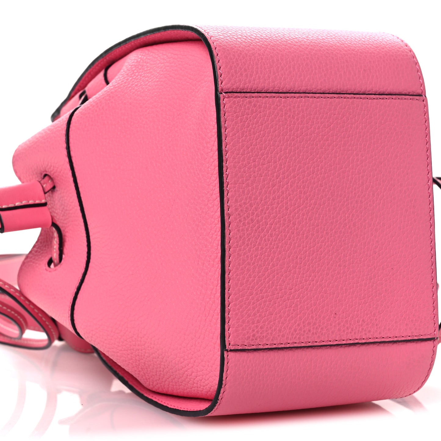 Calfskin Mini Hammock Shoulder Bag Pink