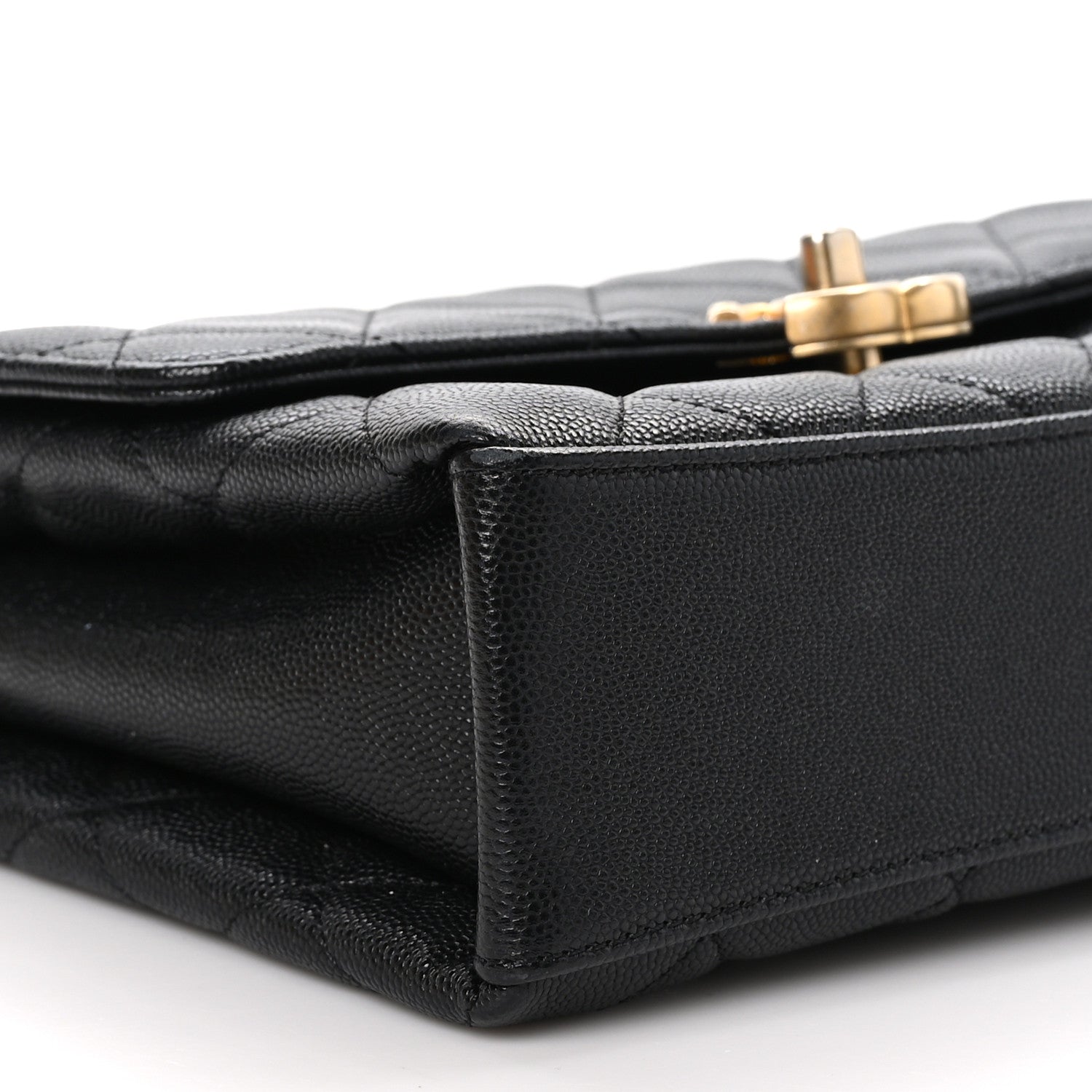 Chanel Caviar Quilted Medium Carry Me Top Handle Flap Black 9 of 11