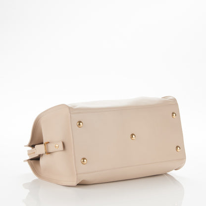 Saint Laurent Calfskin Medium Classic Y Cabas Beige 4 of 7