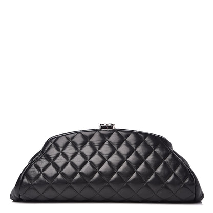 Chanel Lambskin Quilted Timeless Clutch Black 1 of 11