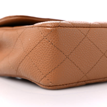 Chanel Caviar Quilted East West Flap Brown 8 of 9