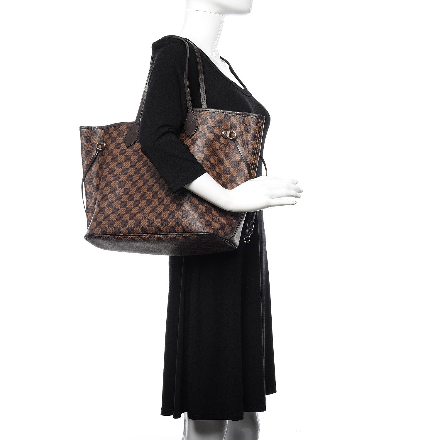 Louis Vuitton Damier Ebene Neo Neverfull MM 2 of 12