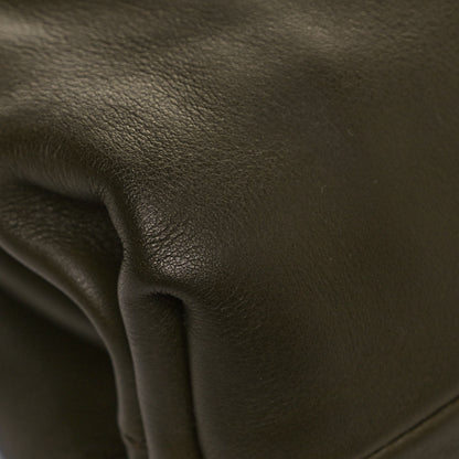 Bottega Veneta Butter Calfskin The Mini Pouch Kaki Fondente 11 of 12