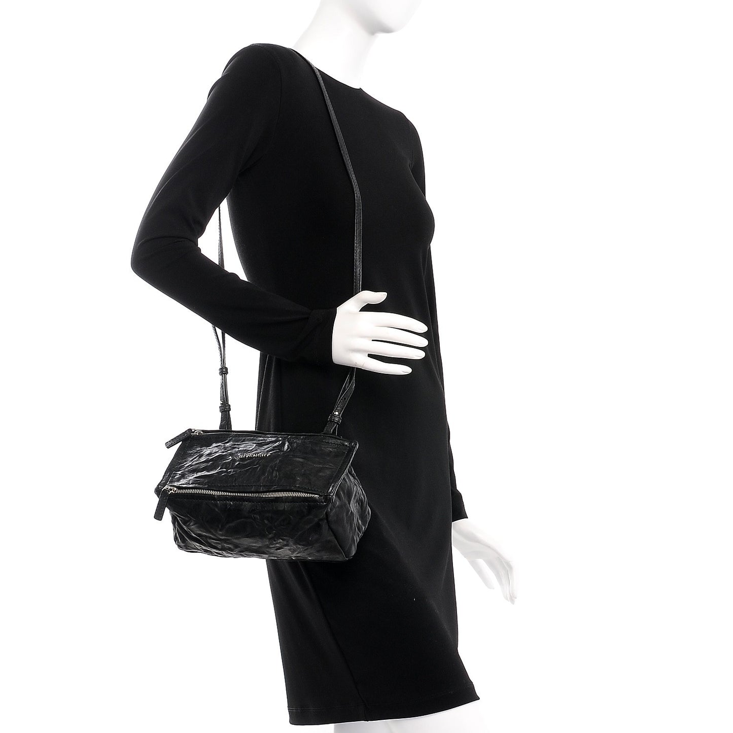 Tumbled Sheepskin Mini Pandora Black