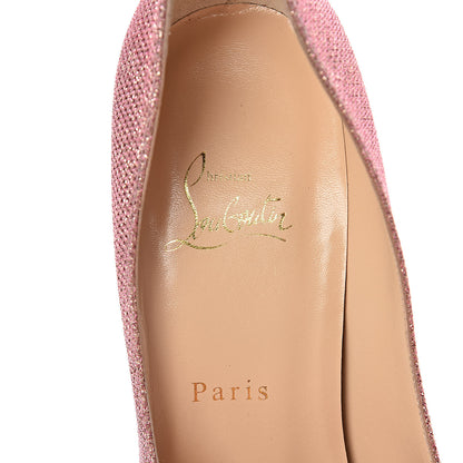 Christian Louboutin Glitter Tisse So Kate 120 Pumps 40.5 Poudre 12 of 12