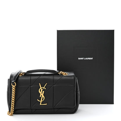 Saint Laurent Lambskin Patchwork Monogram Small Jamie Black 11 of 11