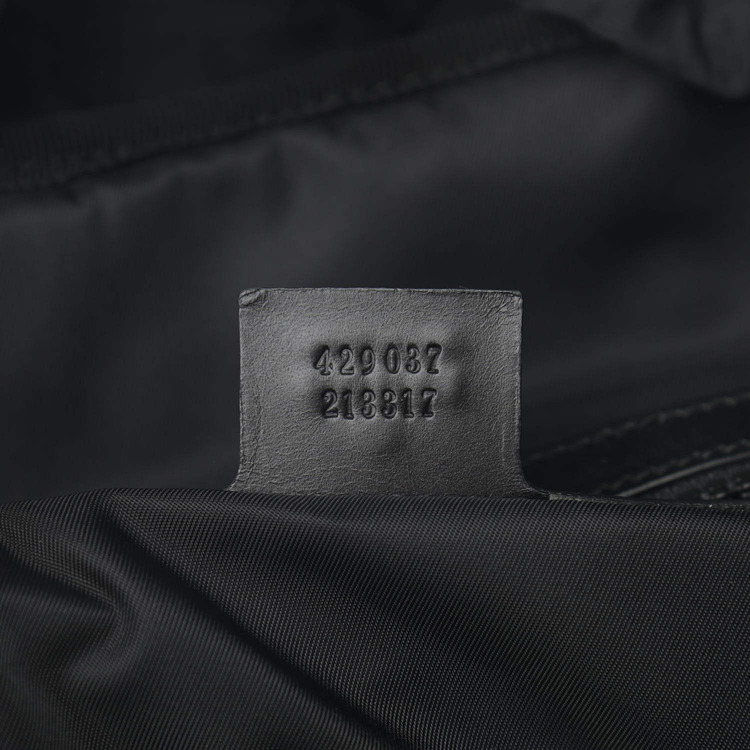 Gucci Techno Canvas Web Double Buckle Backpack Black 8 of 12