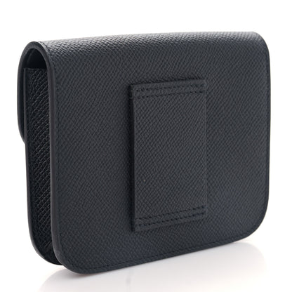 Hermes Epsom Constance Slim Wallet Black 4 of 10