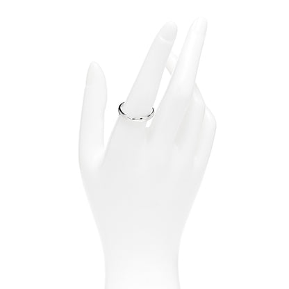 Tiffany Platinum 3mm Harmony Band Ring 58 8.25 2 of 4