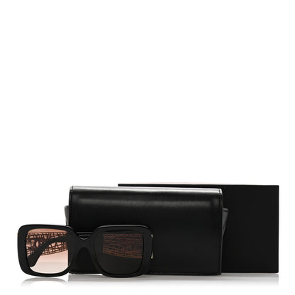 Chanel Acetate Metal Polarized Square Sunglasses 5532 Black 8 of 8