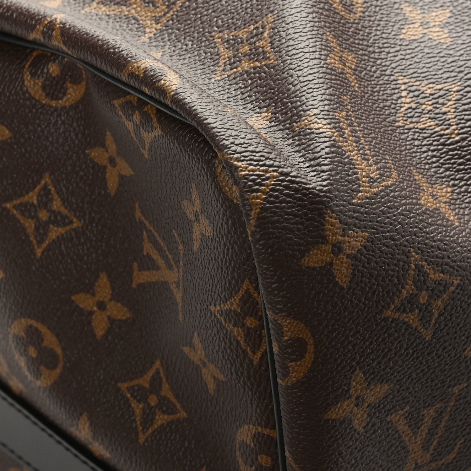 Louis Vuitton Monogram Macassar Keepall Bandouliere 55 7 of 9