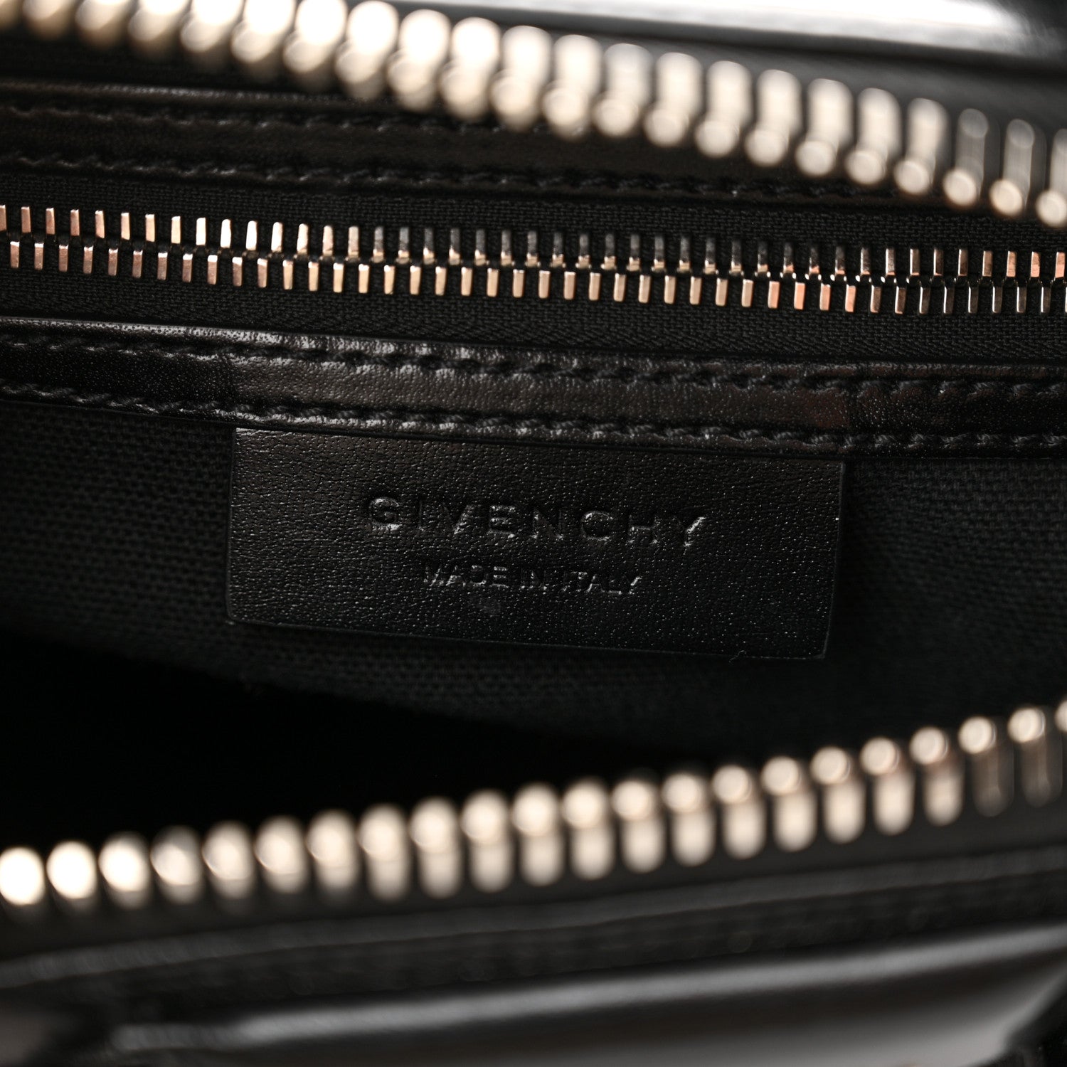 Givenchy Shiny Lord Calfskin Mini Antigona Black 6 of 12