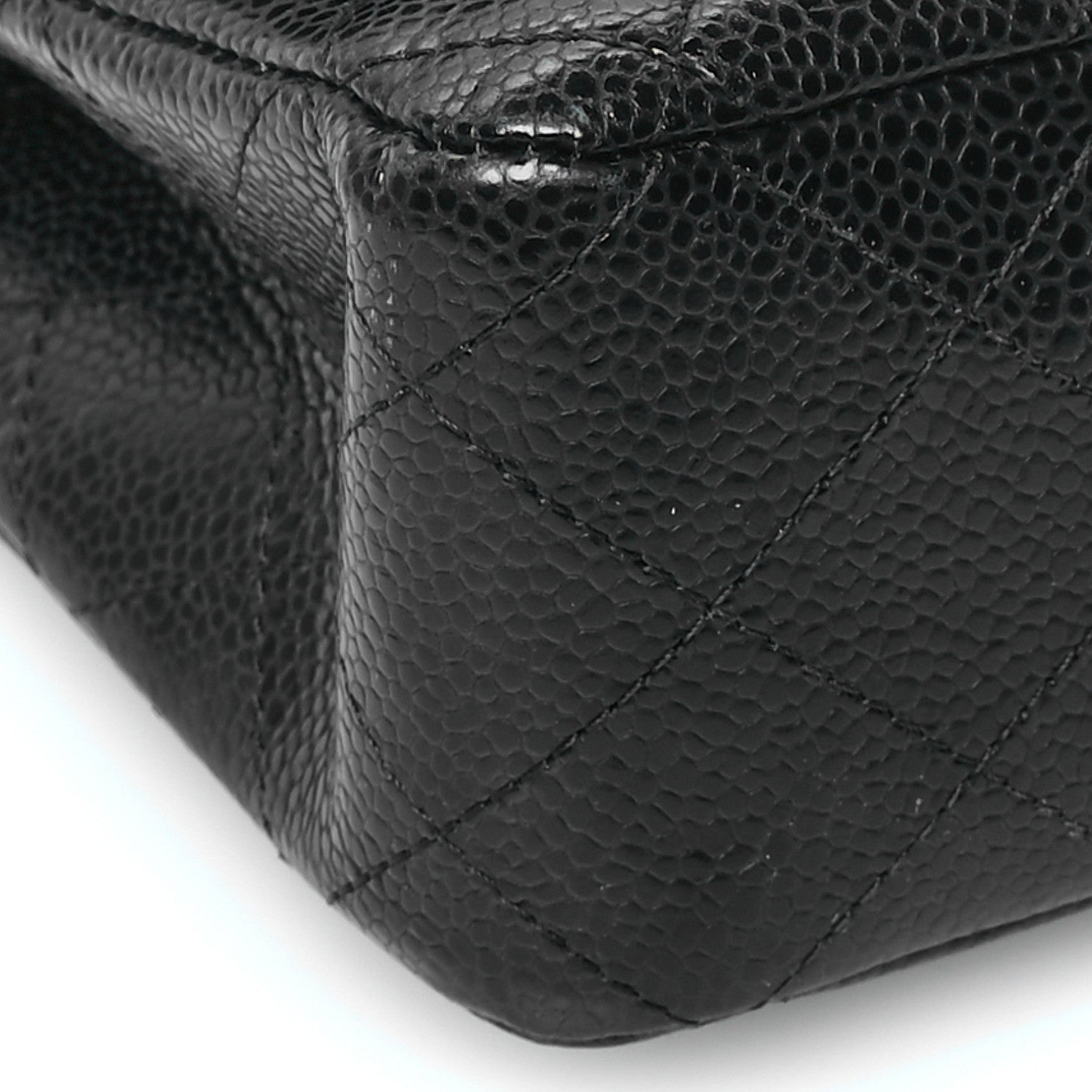 Chanel Caviar Quilted Medium Double Flap Black 9 of 11