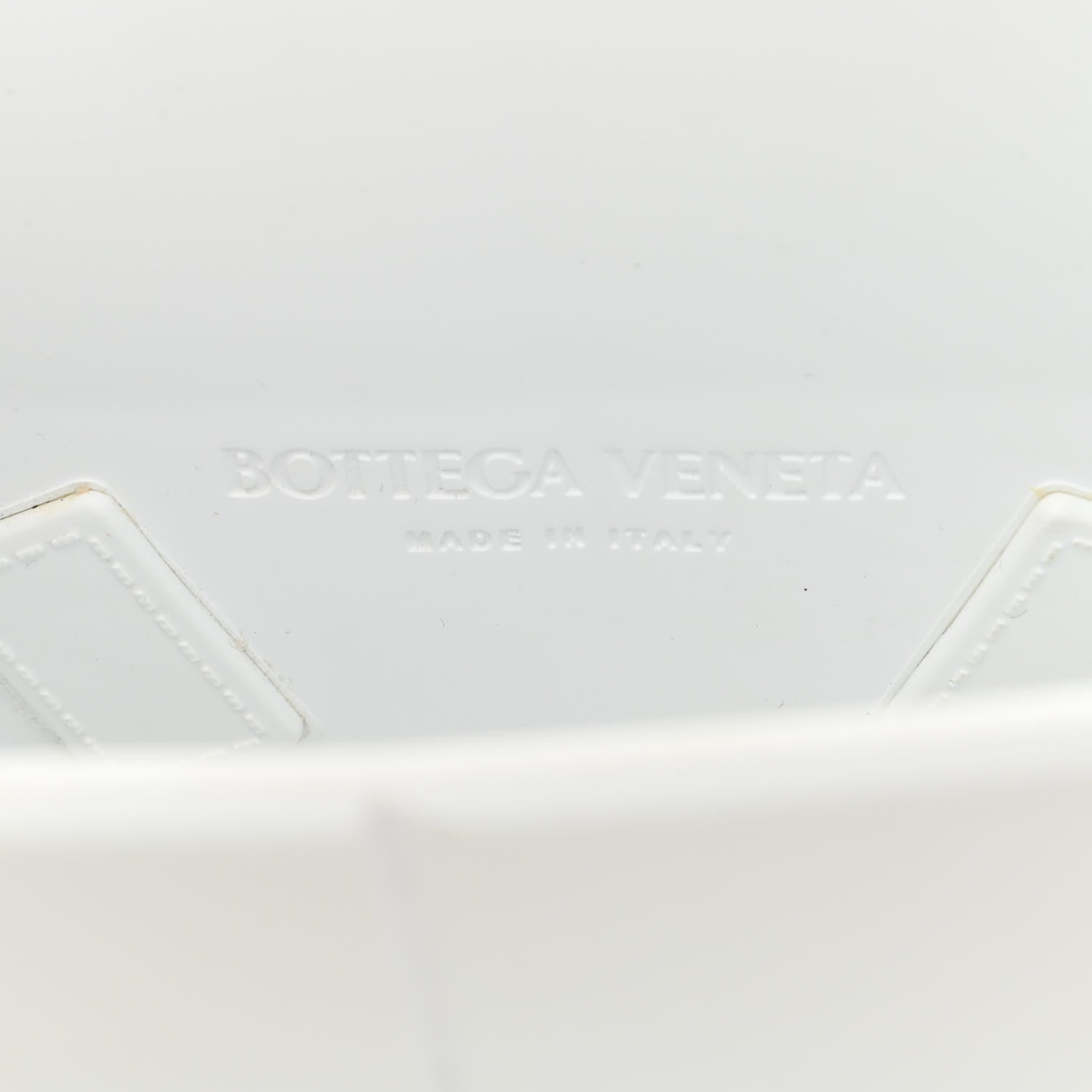 Bottega Veneta Rubber Intrecciato Mini Arco Tote White 6 of 7