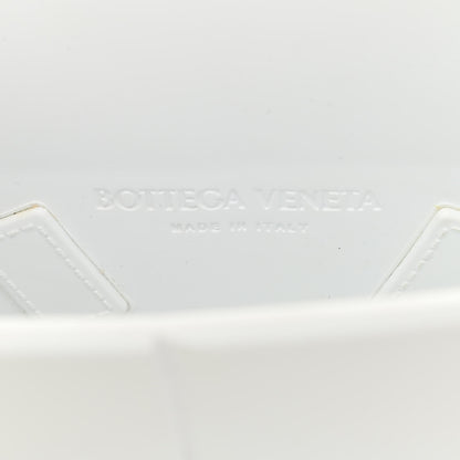 Bottega Veneta Rubber Intrecciato Mini Arco Tote White 6 of 7