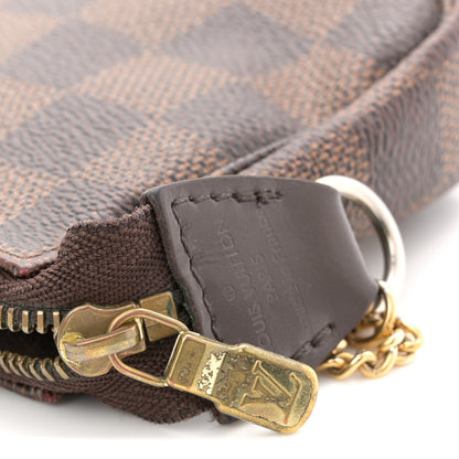 Louis Vuitton Damier Ebene Mini Pochette Accessories 9 of 10