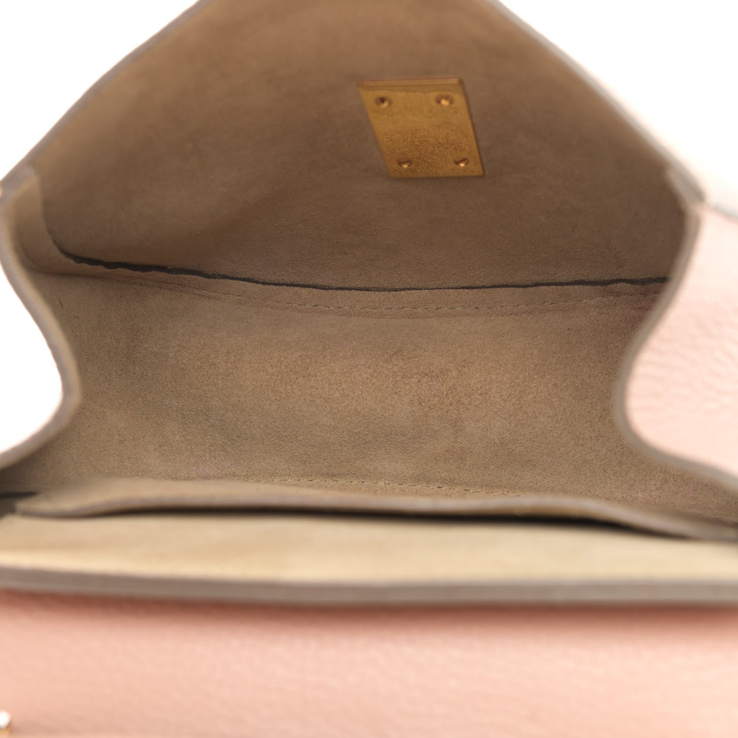 Chloe Grained Lambskin Drew Shoulder Bag Cement Pink 5 of 11