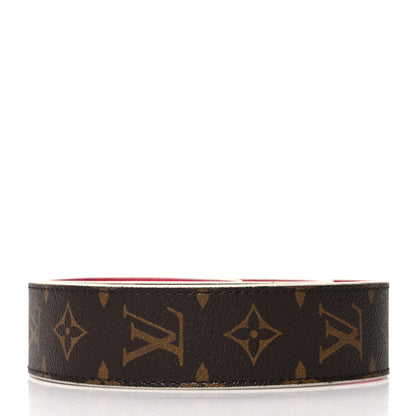 Louis Vuitton Monogram Bandouliere Shoulder Strap Hot Pink 2 of 5
