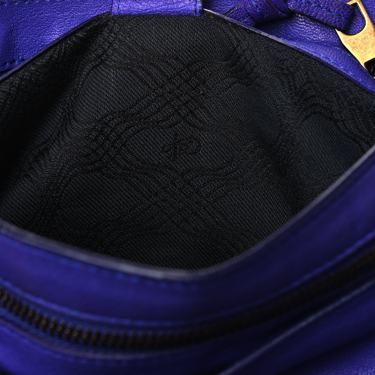 Lambskin Medium PS1 Satchel Purple Rain