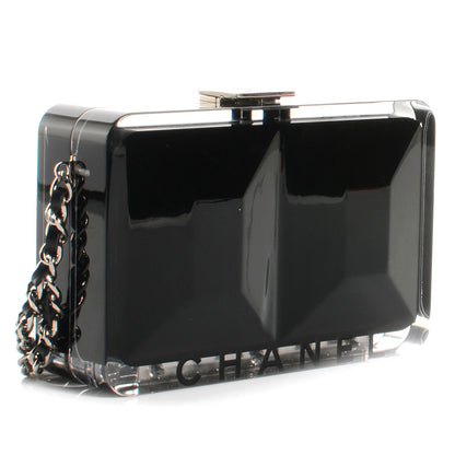 Chanel Lucite Wristlet Black Transparent 3 of 8
