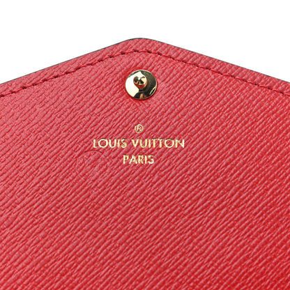 Louis Vuitton Monogram Sarah Wallet NM Coquelicot 6 of 6