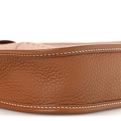Hermes Taurillon Clemence Evelyne TPM Gold 9 of 11