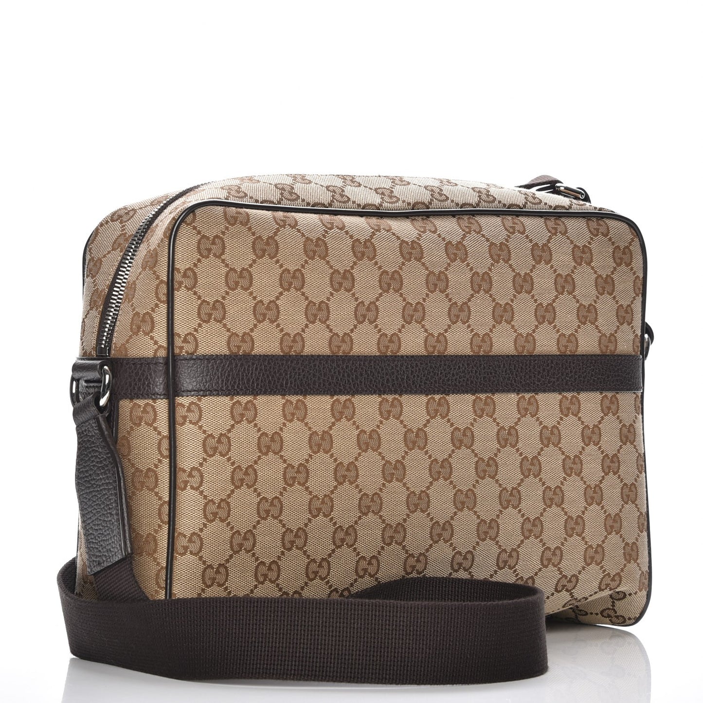 Monogram Messenger Bag Dark Brown