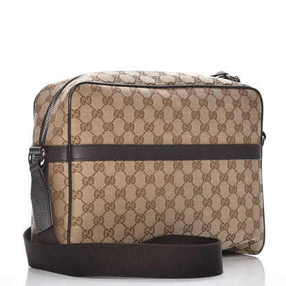 Gucci Monogram Messenger Bag Dark Brown 3 of 7