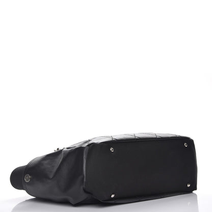 Chanel Coated Canvas Large Paris Biarritz Tote Black 4 of 9