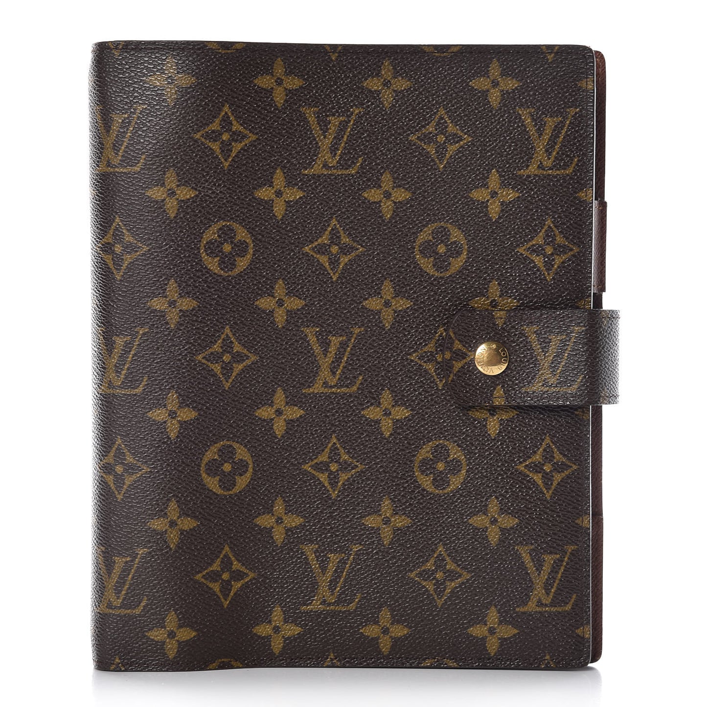 Monogram Large Ring Agenda Cover