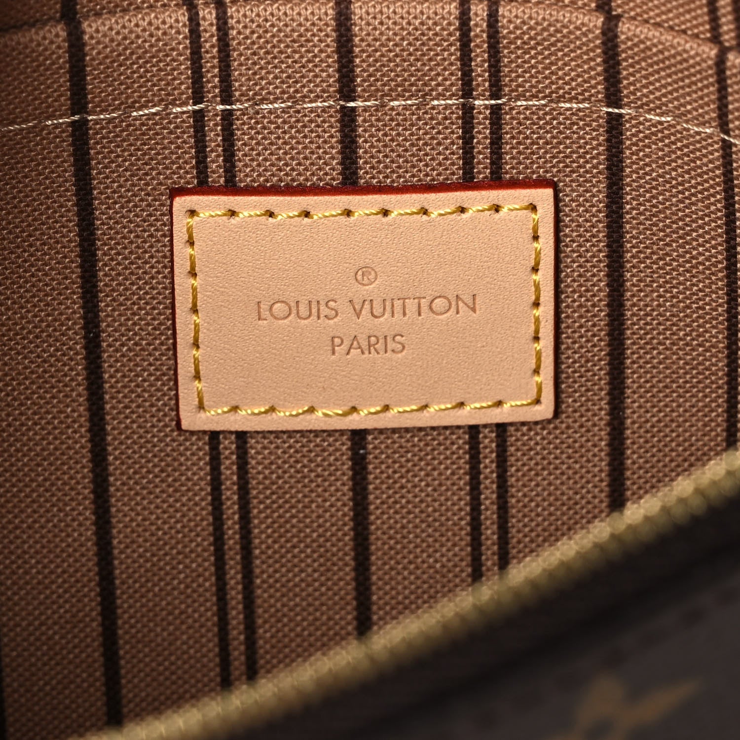 Louis Vuitton Monogram Neverfull MM GM Pochette 6 of 9