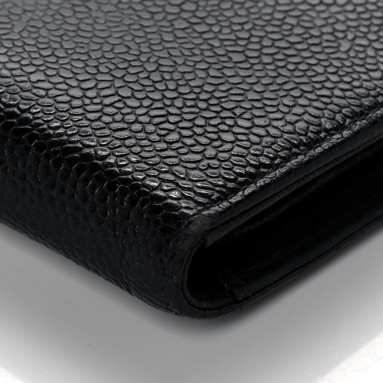 Chanel Caviar Timeless CC French Wallet Black 10 of 10