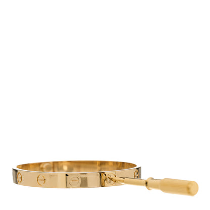 Cartier 18K Yellow Gold LOVE Bracelet 17 8 of 8
