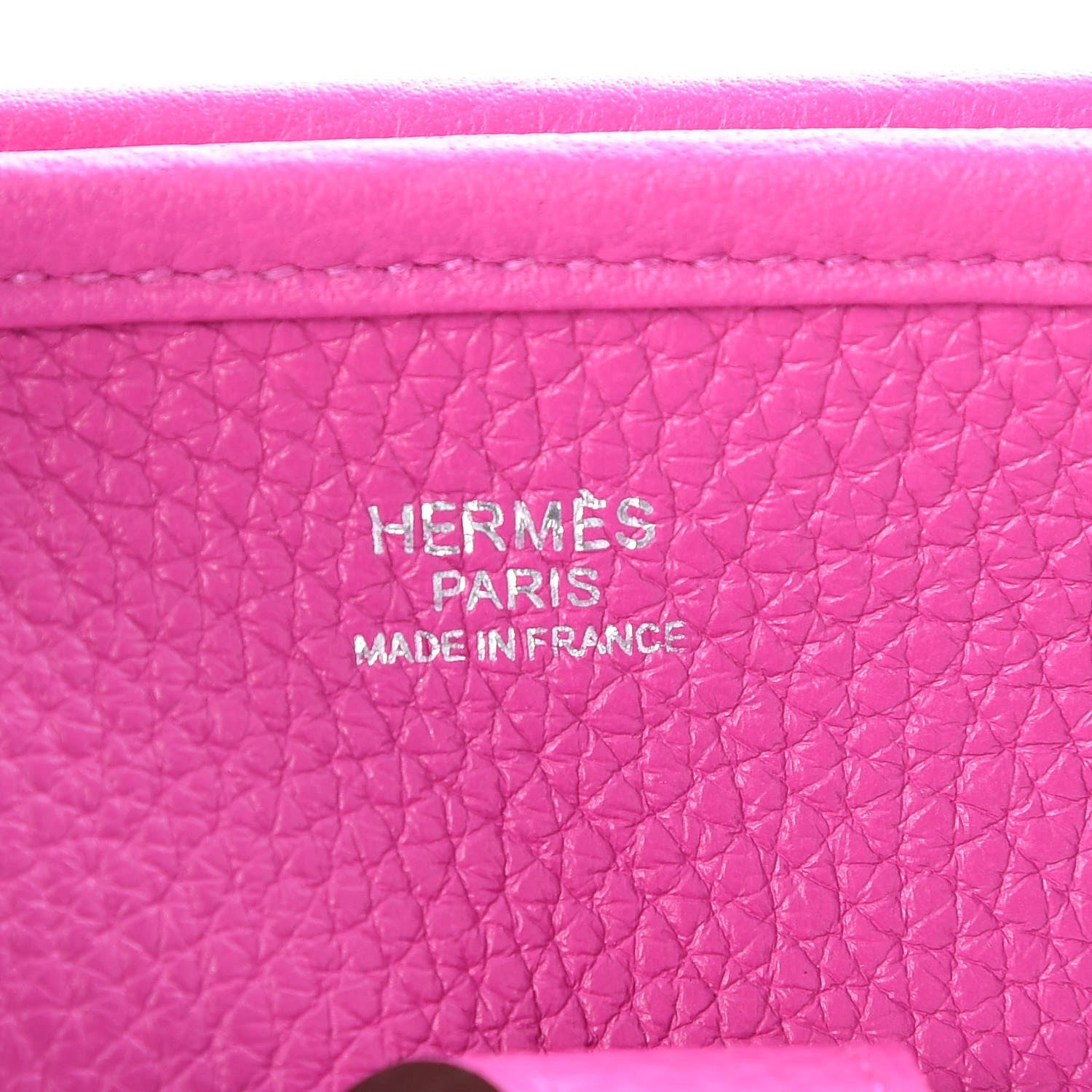 Hermes Taurillon Clemence Evelyne III PM Magnolia 6 of 7