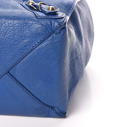 Balenciaga Veau Mini Papier Tote Blue 6 of 22