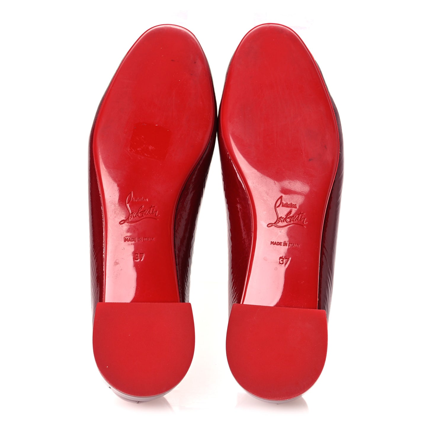 Patent Sweetie Jane Ballerina Flats 37 Loubi