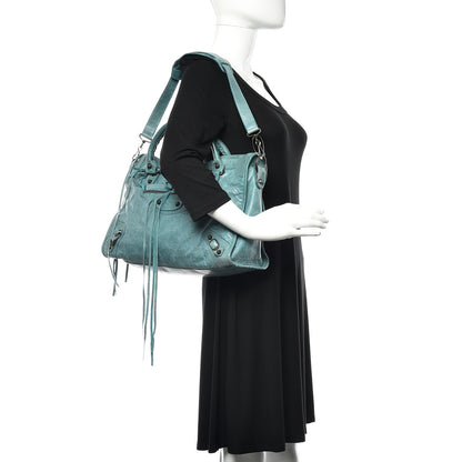 Balenciaga Agneau Classic Hardware City Bleu India 2 of 21