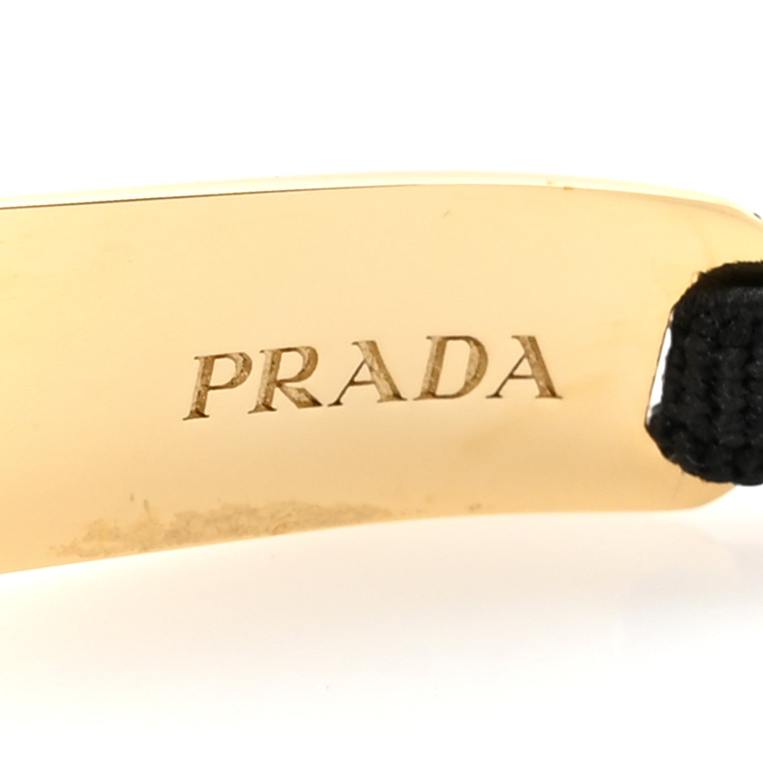 Prada Metal Headband Gold 7 of 8